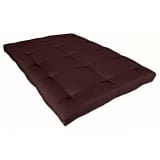 Matelas futon chocolat en latex 160x200