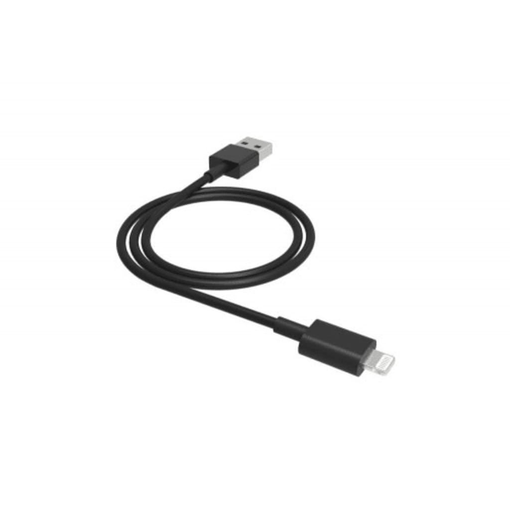 Muvit M132548 Lightning Kabel Zwart (100cm)