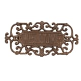 PLAQUE WELCOME FONTE
