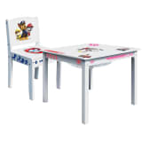 Paw Patrol 2-tlg. Tisch- und Stuhl-Set Weiß Holz ROOM268051