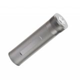 Cave a cigare de voyage round travel metal gris