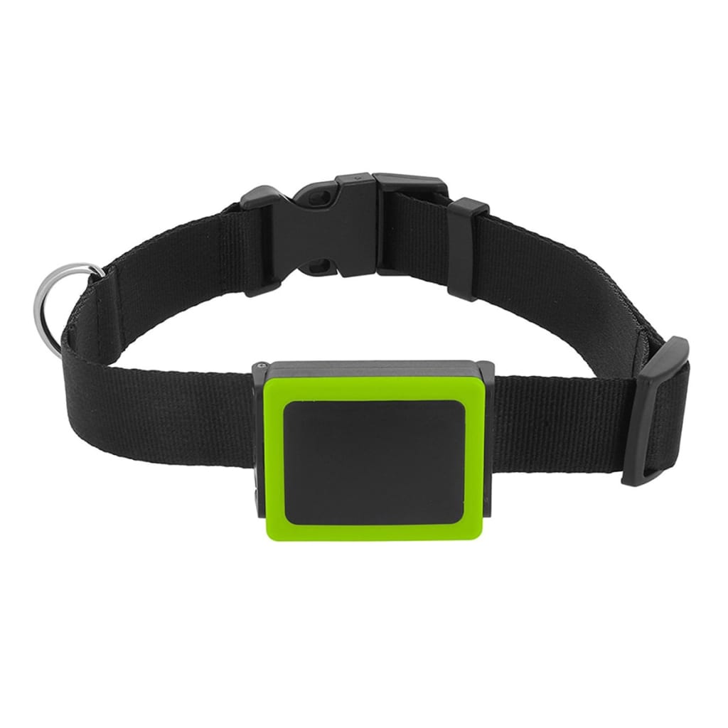 VidaXL - Weenect GPS-tracker voor hond zwart en groen 7810