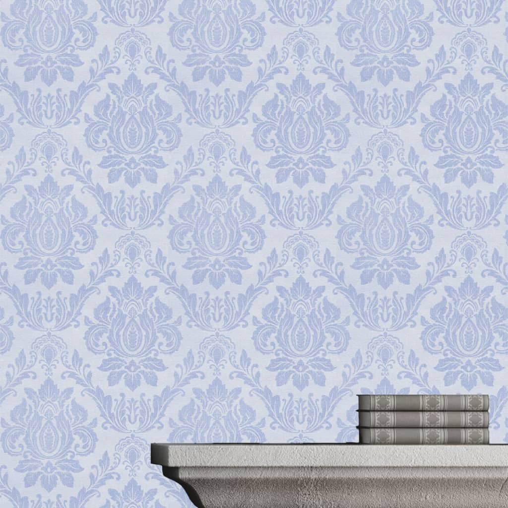 

DUTCH WALLCOVERINGS Behang barok blauw 02508-40