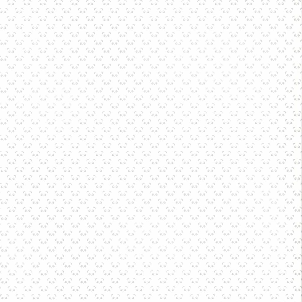 VidaXL - Fabulous World Behang Small Panda wit en grijs 67101-2