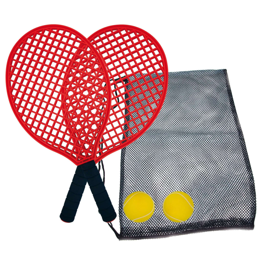 Afbeelding Donic Schildkröt tennisset 39,5 cm rood 5-delig door Vidaxl.nl