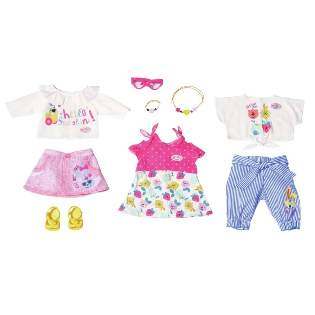 BABY Born Holiday Kledingset 10-delig