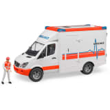 Bruder Krankenwagen mit Fahrer Mercedes-Benz Sprinter 1:16 02536