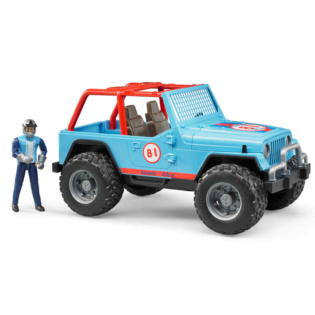 VidaXL - Bruder Jeep Cross-country terreinwagen met bestuurder 1:16 02541