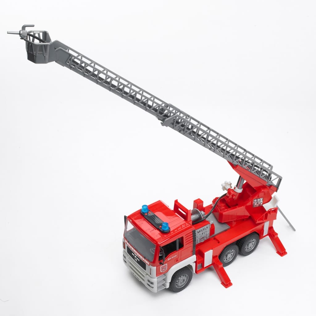 VidaXL - Bruder Brandweerwagen met ladder MAN TGA 1:16 02771