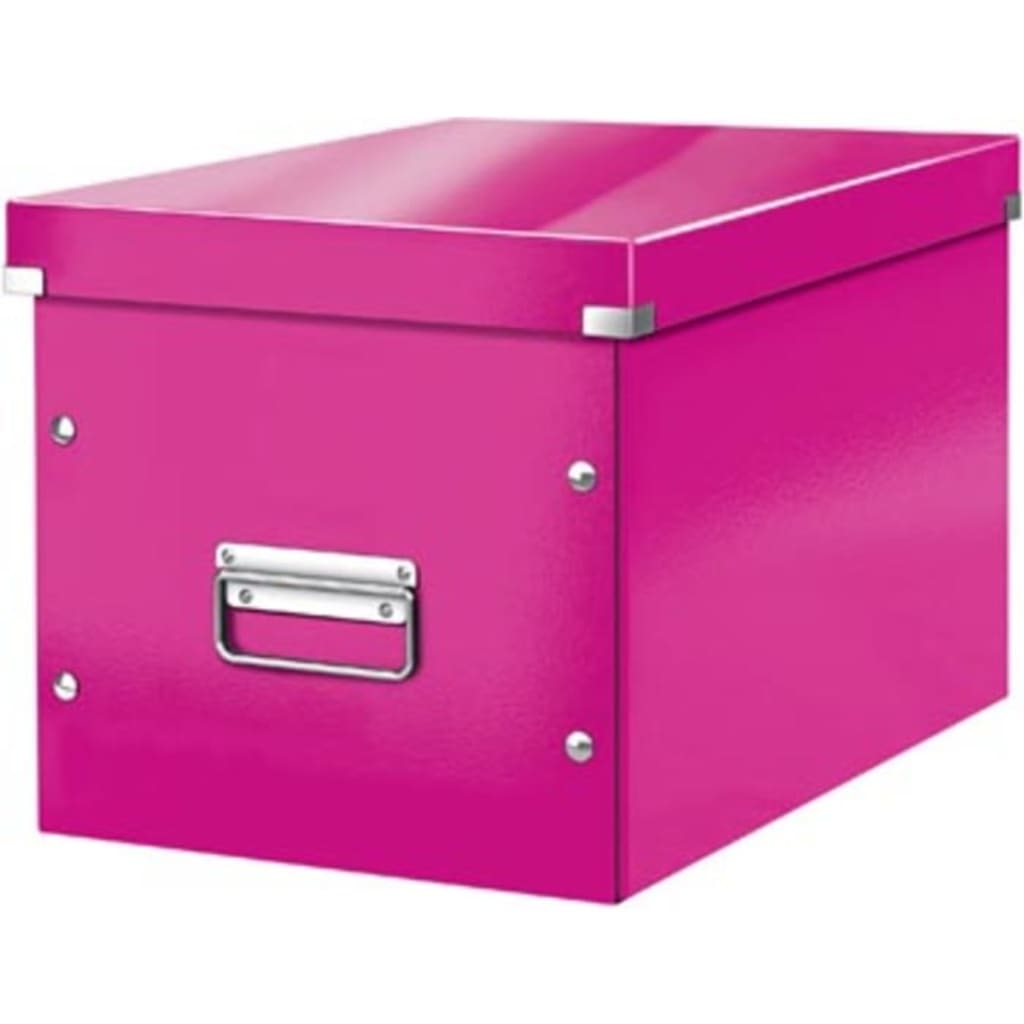 Afbeelding Leitz Click & Store kubus grote opbergdoos, roze door Vidaxl.nl