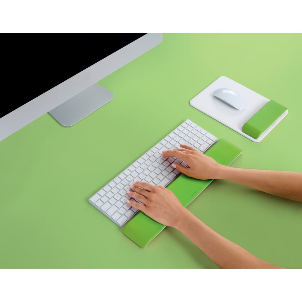 Leitz Polssteun voor toetsenbord Ergo WOW verstelbaar groen