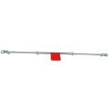 Brüder Mannesmann Sleepstang 1800 kg zilverkleurig 00110