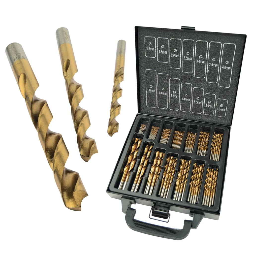 Brüder Mannesmann 99 Piece HSS Drill Set Titanium