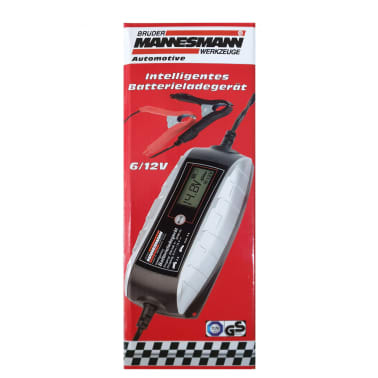 Brüder Mannesmann Batterieladegerät 612 V mit LCD Display Brüder Mannesmann Batterieladegerät 612 V Kaufen bei Vida