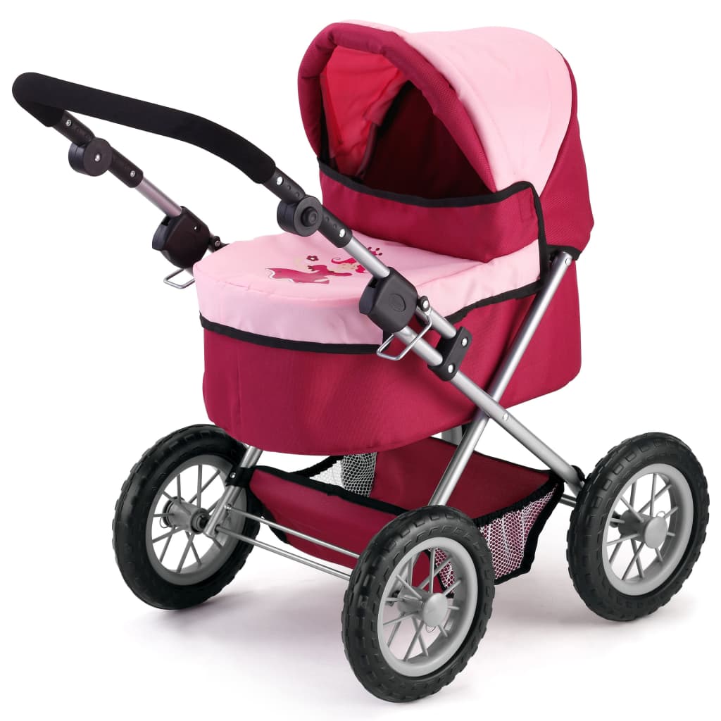 

Bayer poppenwagen Trendy rood/roze 67 cm