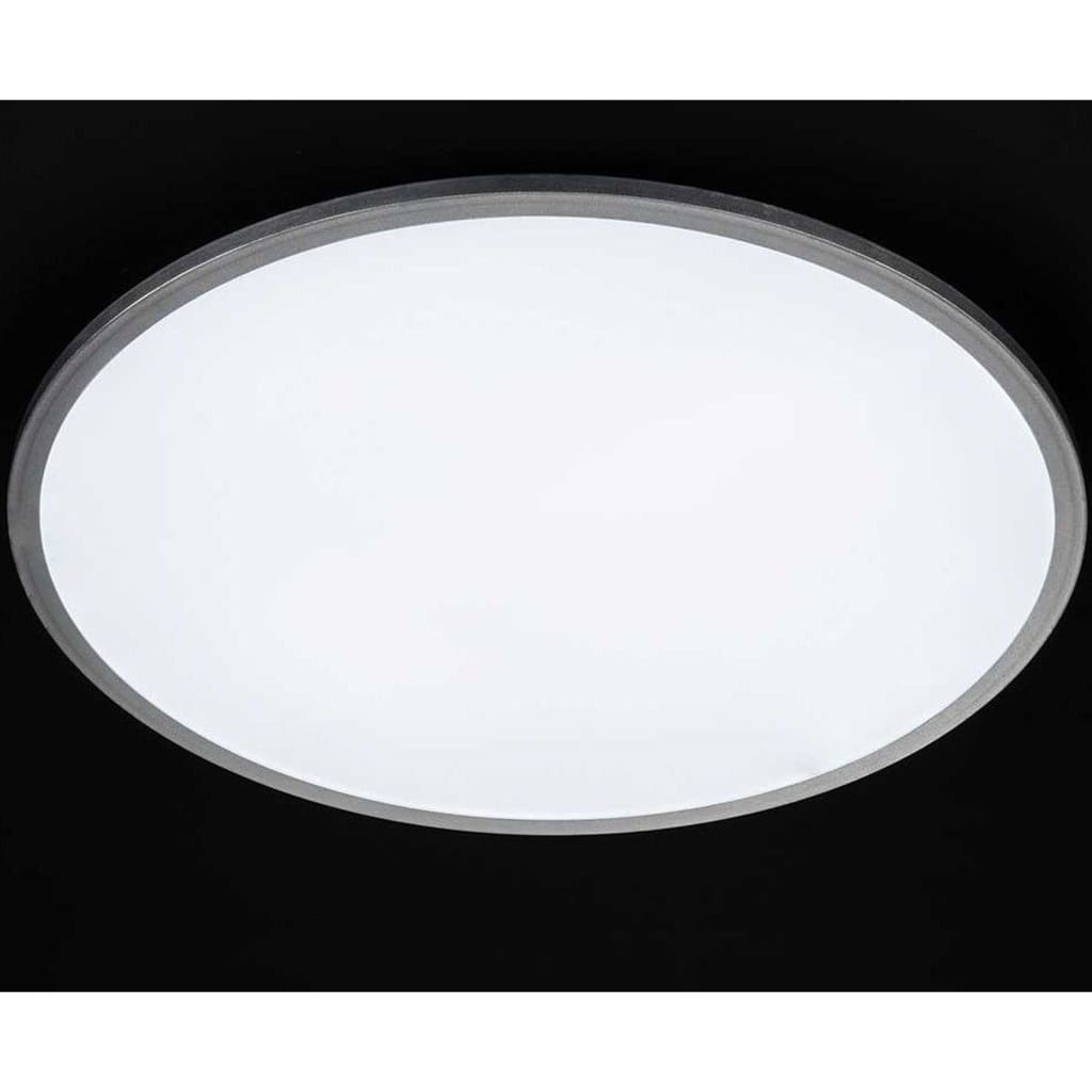 Wofi Lámpara de techo LED Linox 40x5 cm plateado - Argento