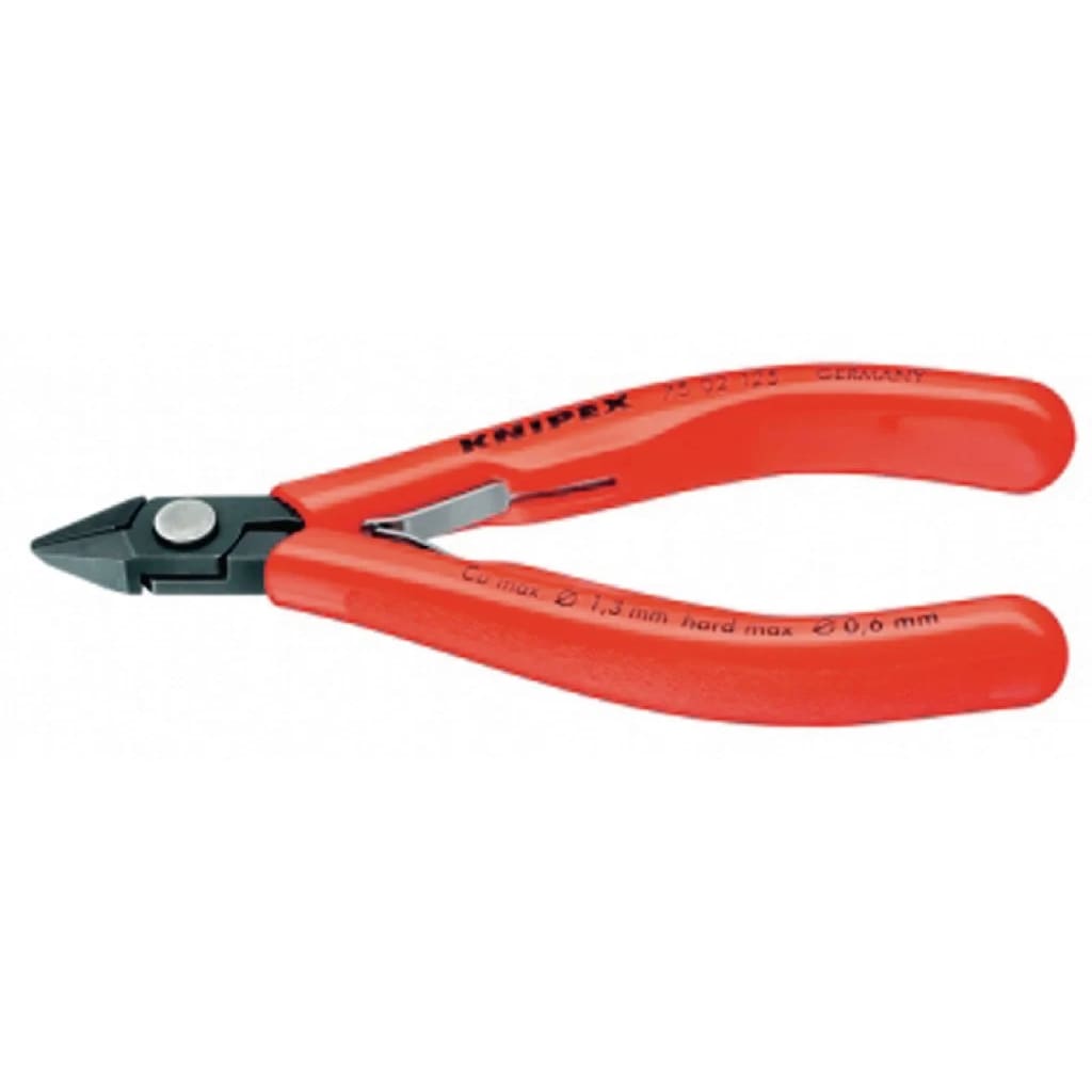 KNIPEX Kp-7502125 Elektronica - Zijsnijtang Slanke Vorm 125 mm