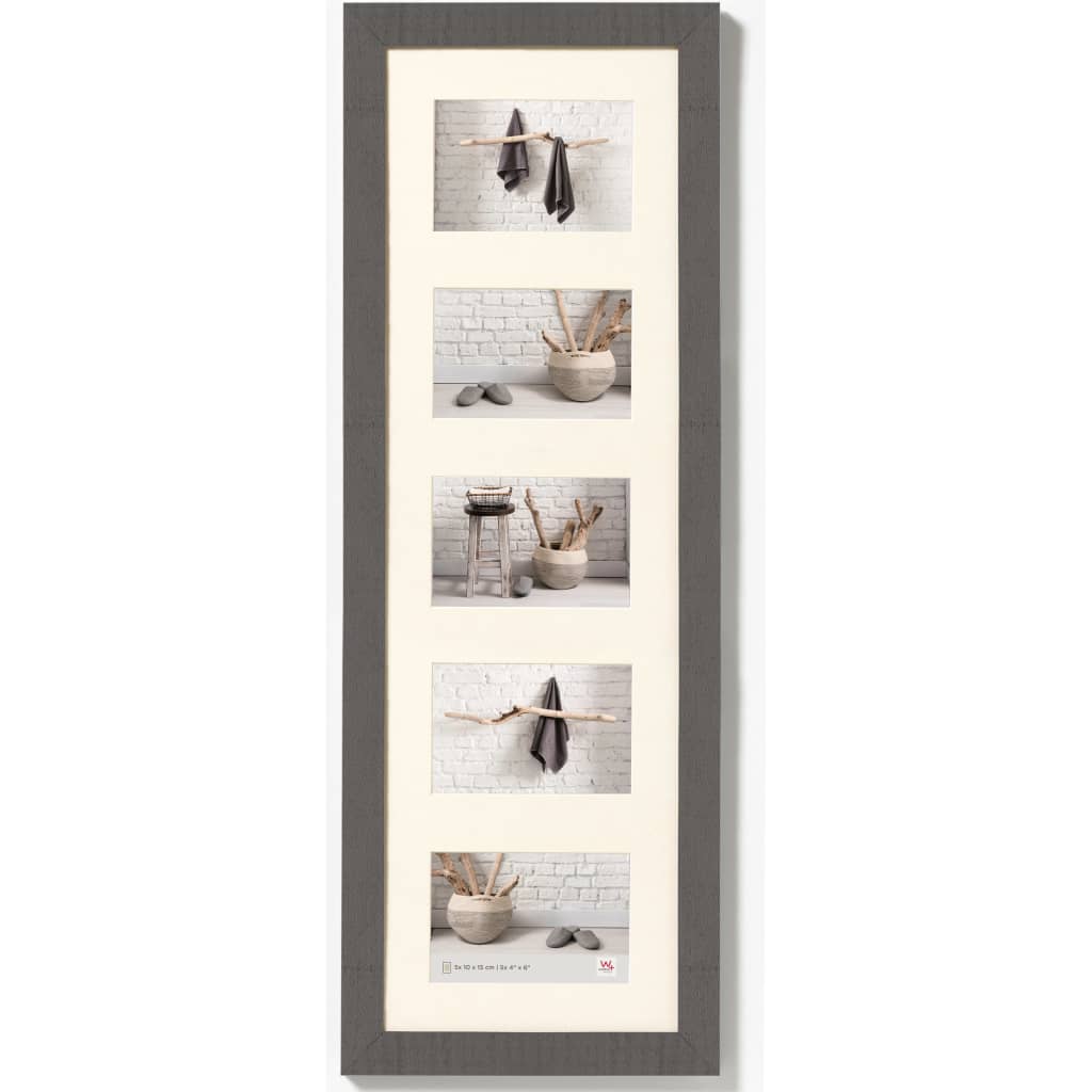 

Walther Design Fotolijst Home 5x 10x15 cm grijs