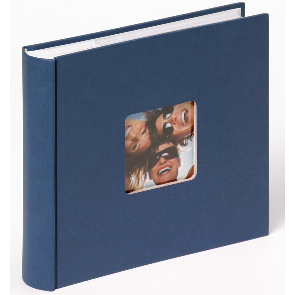 

Walther Design Fotoalbum Fun Memo 200 foto's 10x15 cm blauw