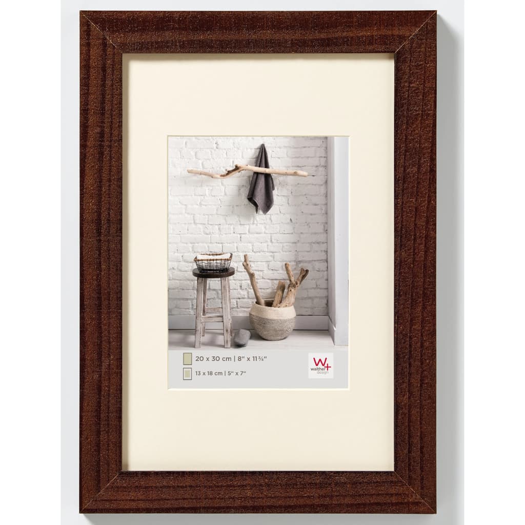 

Walther Design Fotolijst Home 30x40 cm walnootkleurig