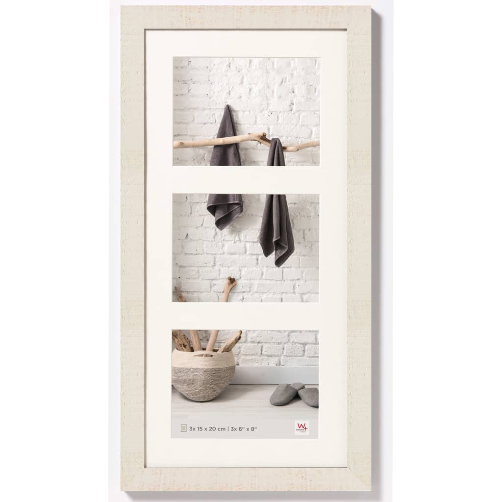 

Walther Design Fotolijst Home 3x 15x20 cm wit