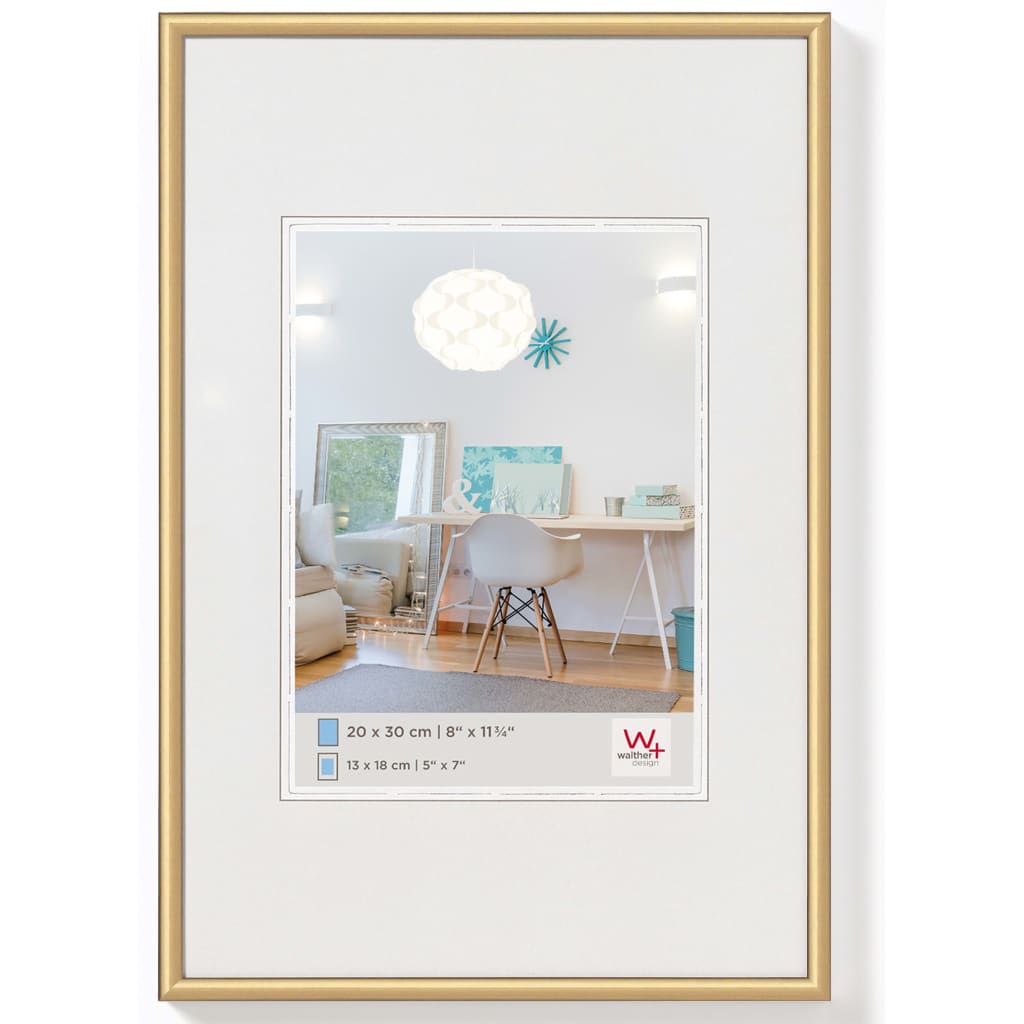 

Walther Design Fotolijst New Lifestyle 40x50 cm goudkleurig