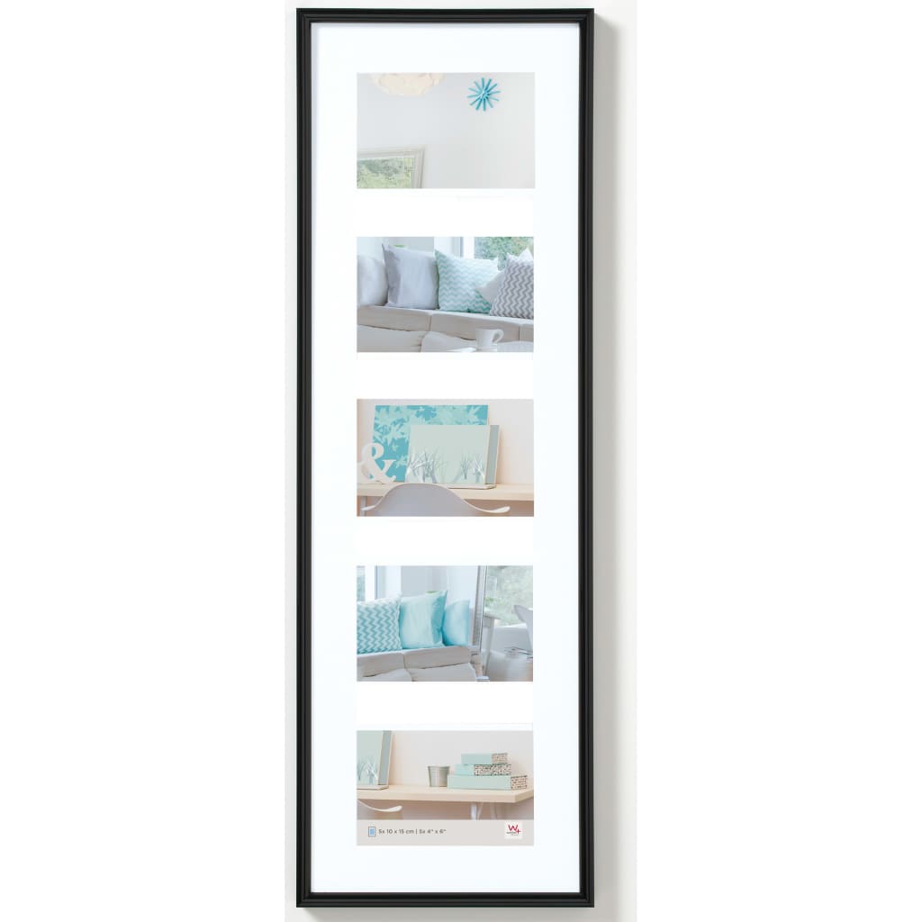 

Walther Design Fotolijst New Lifestyle 5x 10x15 cm zwart