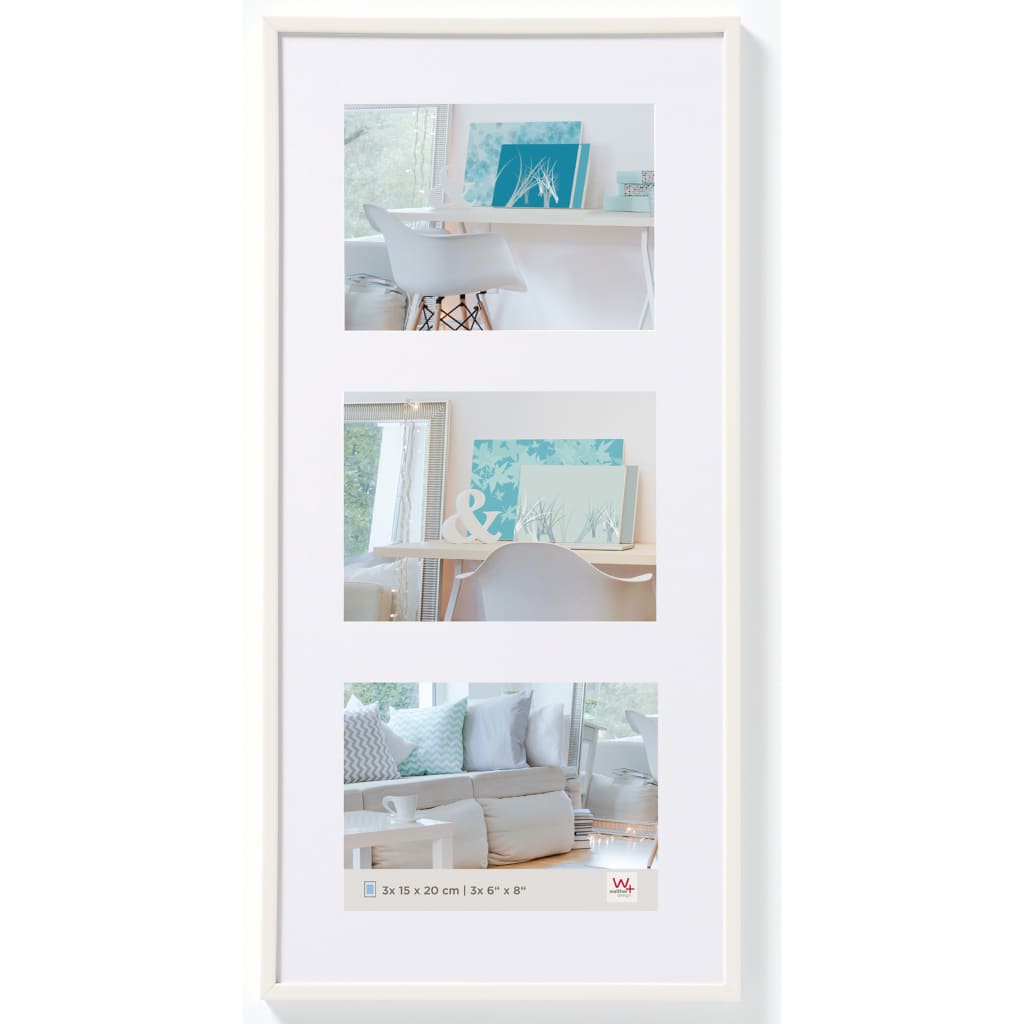 Walther Design Cadre photo New Lifestyle 3x15x20 cm Blanc
