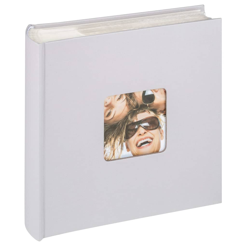 

Walther Design Fotoalbum Fun Memo 200 foto's 10x15 cm lichtgrijs