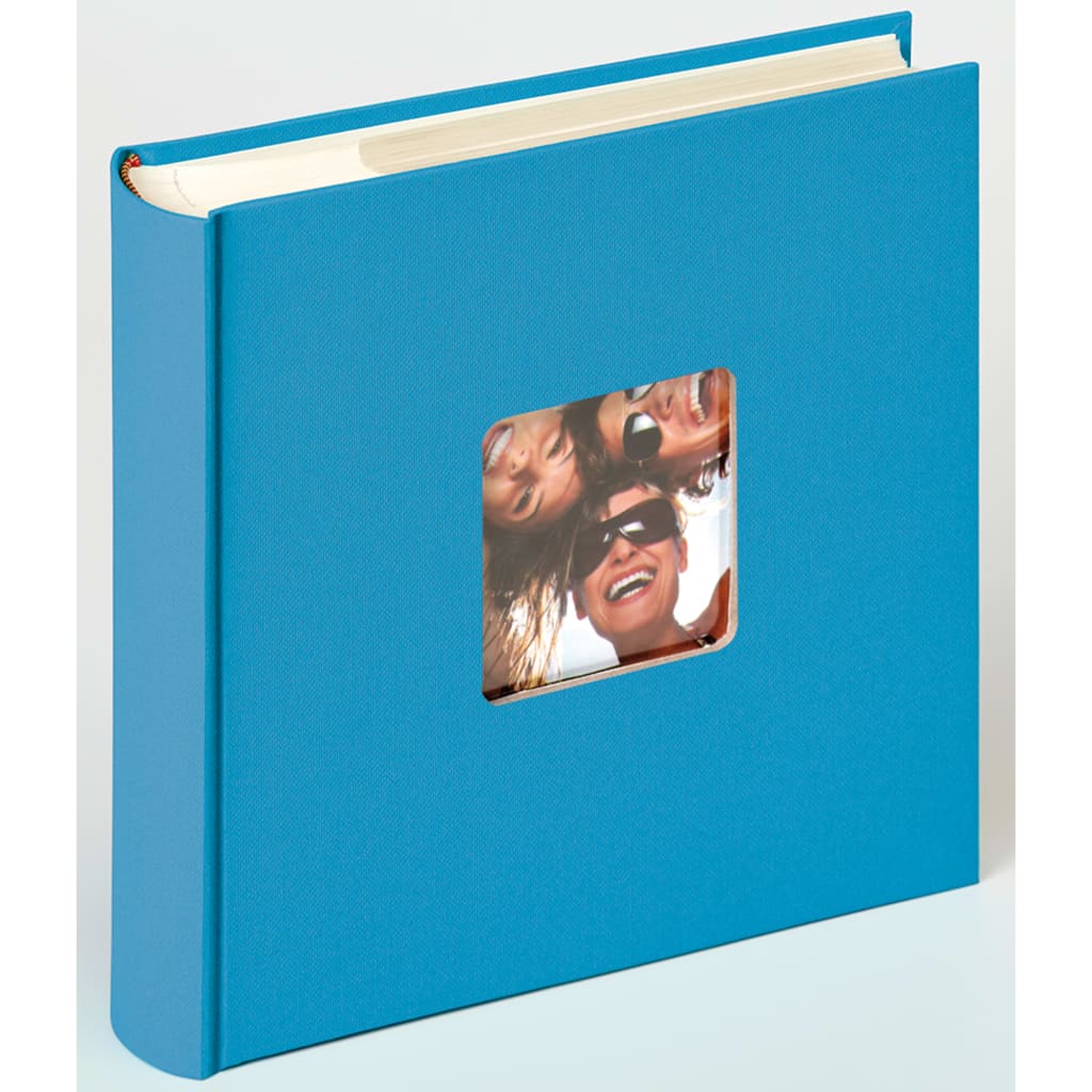 

Walther Design Fotoalbum Fun Memo 200 foto's 10x15 cm oceaanblauw