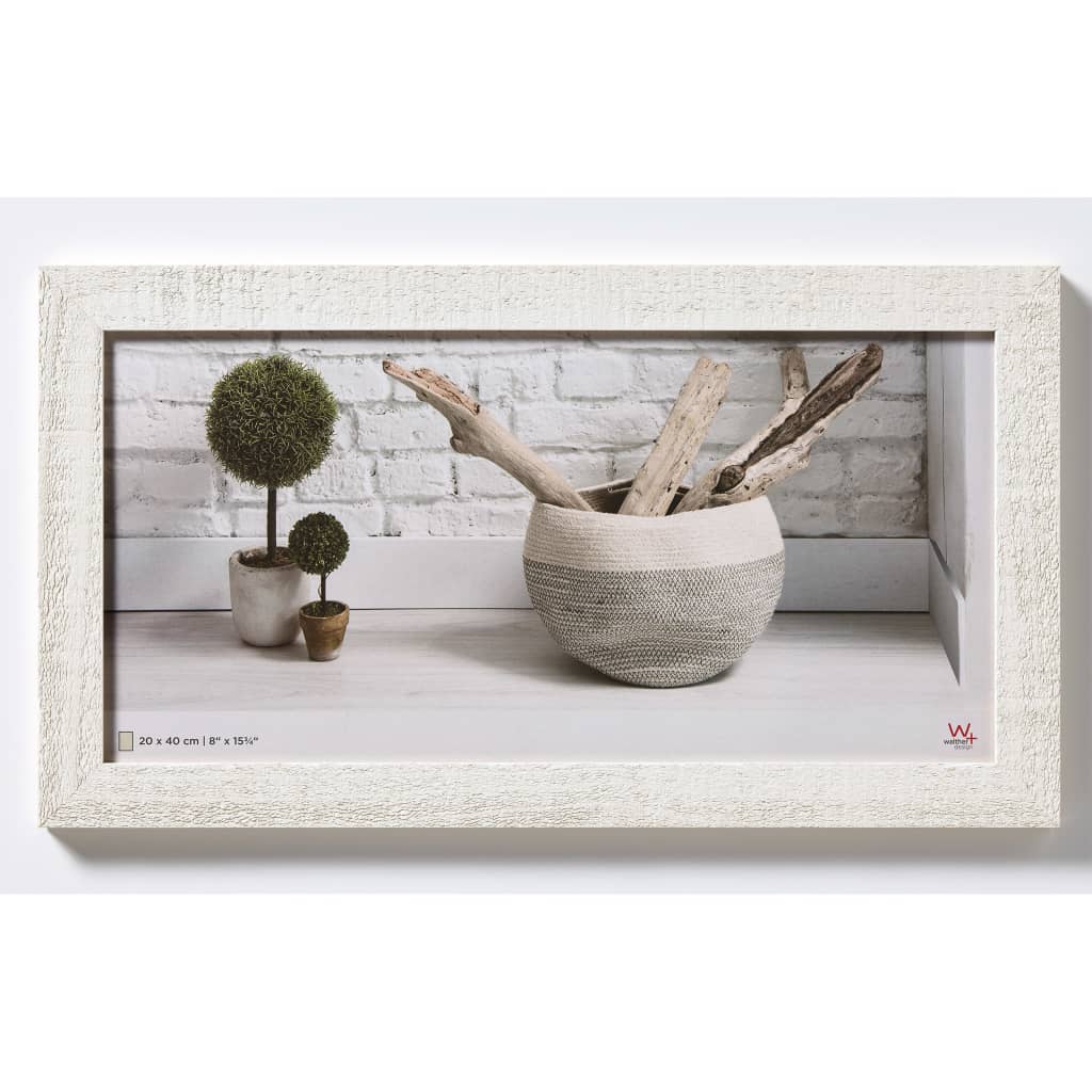 430751 Walther Design Picture Frame ”Home” 20×40 cm Polar White