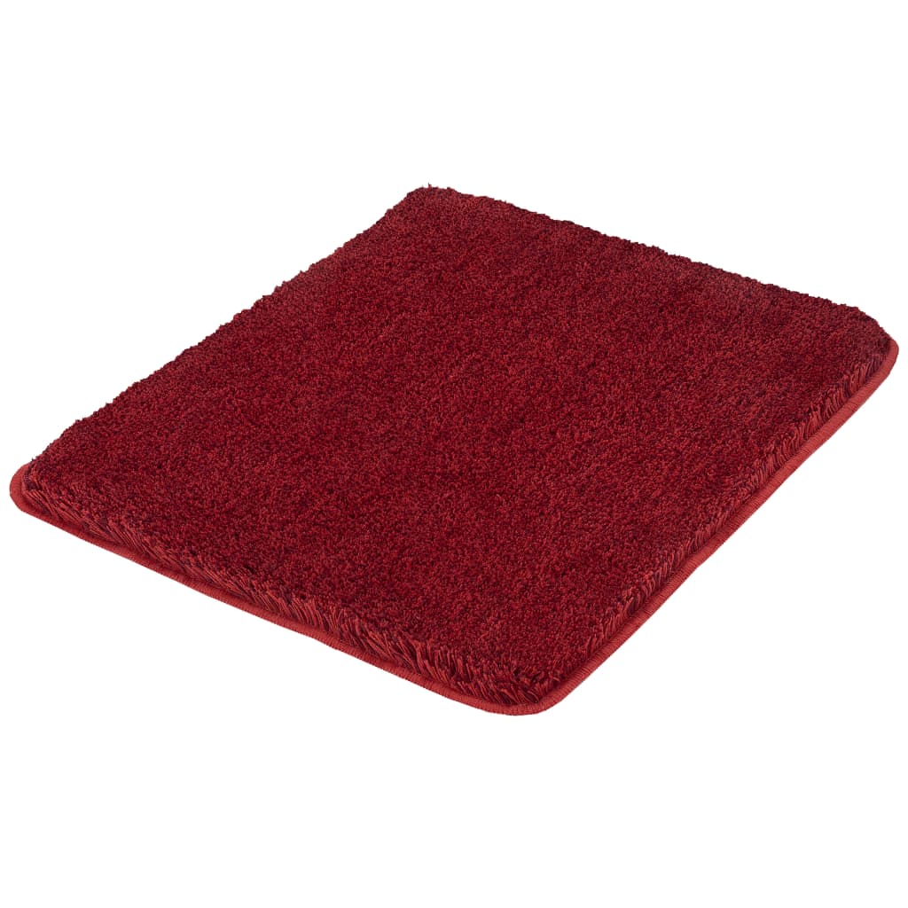 430256 Kleine Wolke Bath Rug ”Relax” 55x65cm Ruby Red