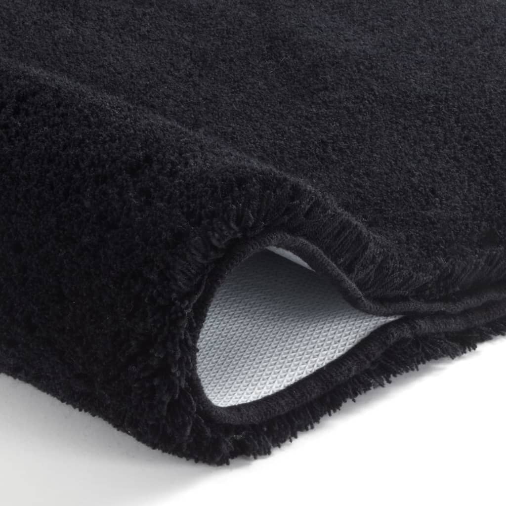 Kleine Wolke Bath Rug Relax 70x120 cm Black