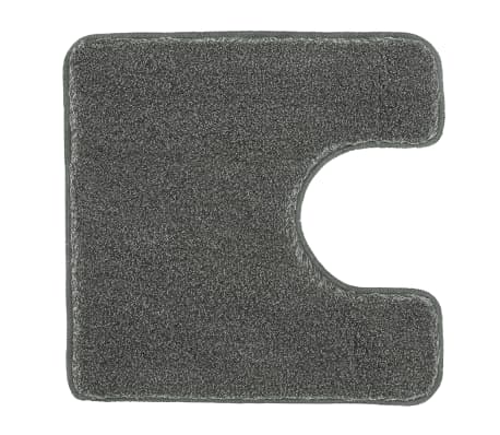 430246 Kleine Wolke Toilet Rug "Relax" 55x55cm Anthracite Grey