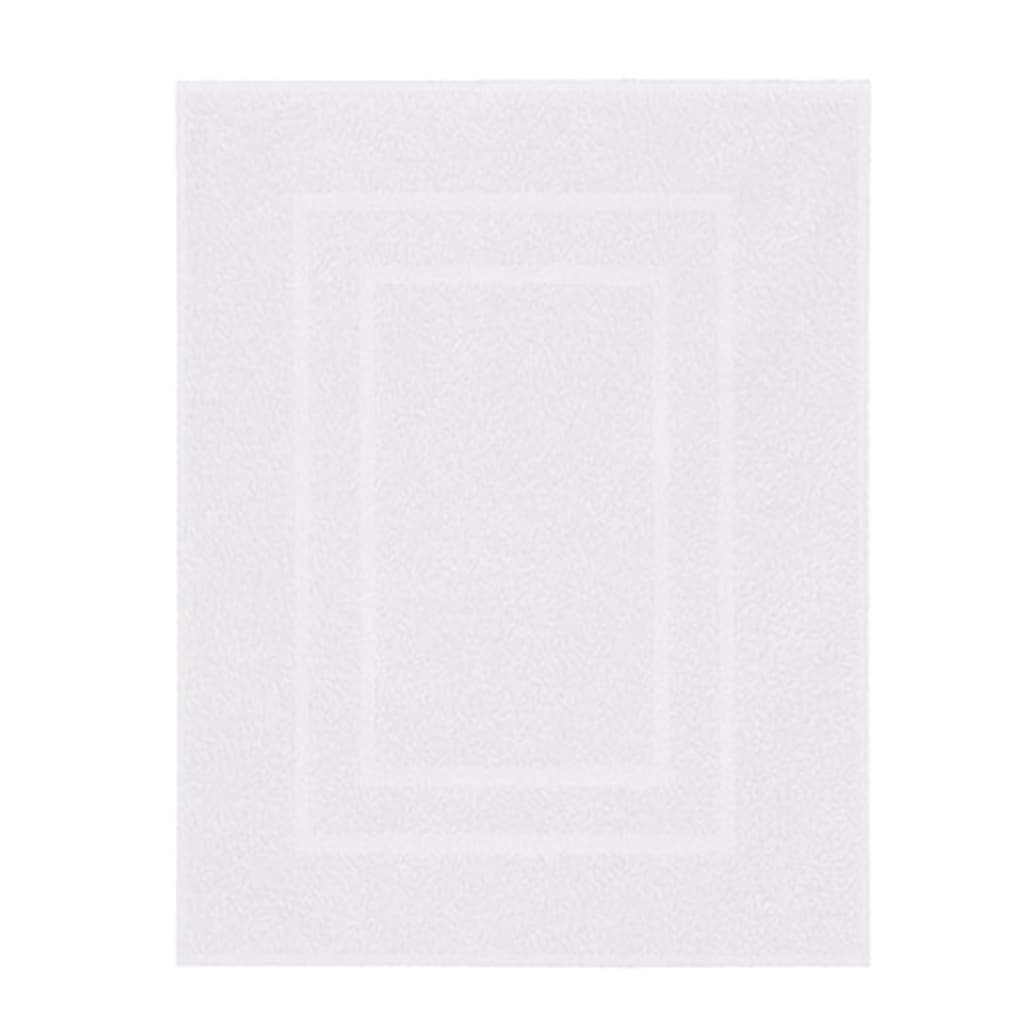 Kleine Wolke Tapis de bain Plaza 60x80 cm Blanc