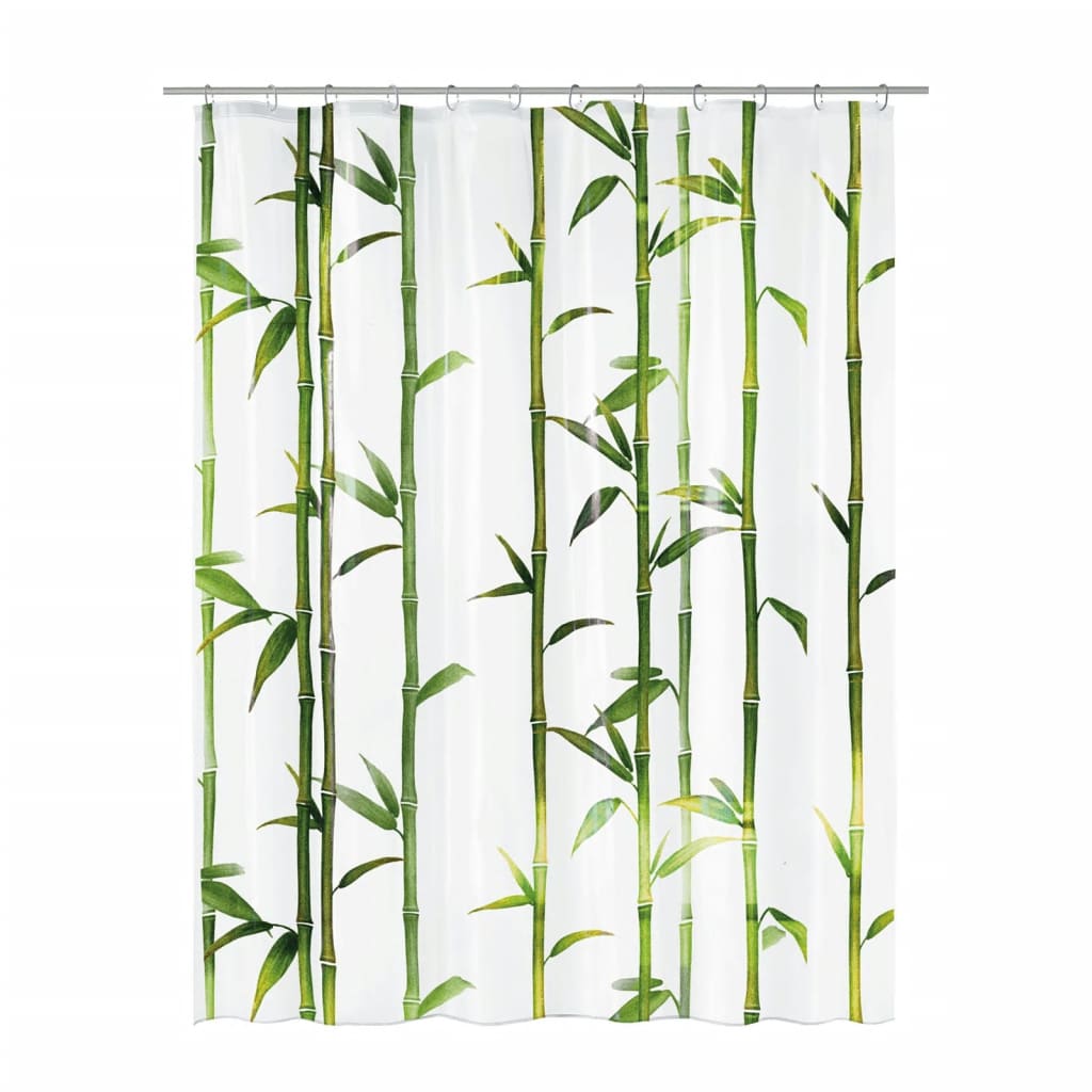 Kleine Wolke Perdea de duș „Bamboo”, 180×200 cm, verde