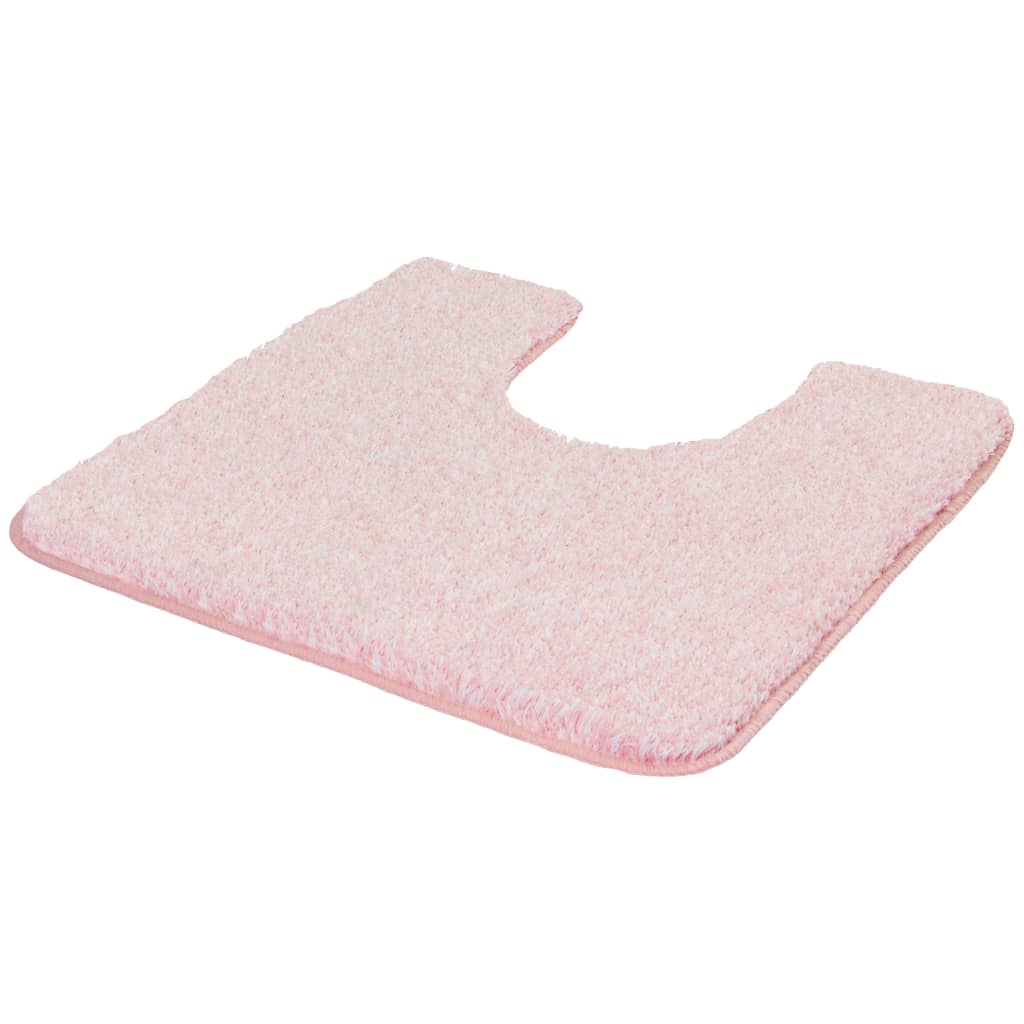 430258 Kleine Wolke Toilet Rug "Seattle" 55x50cm Light Pink