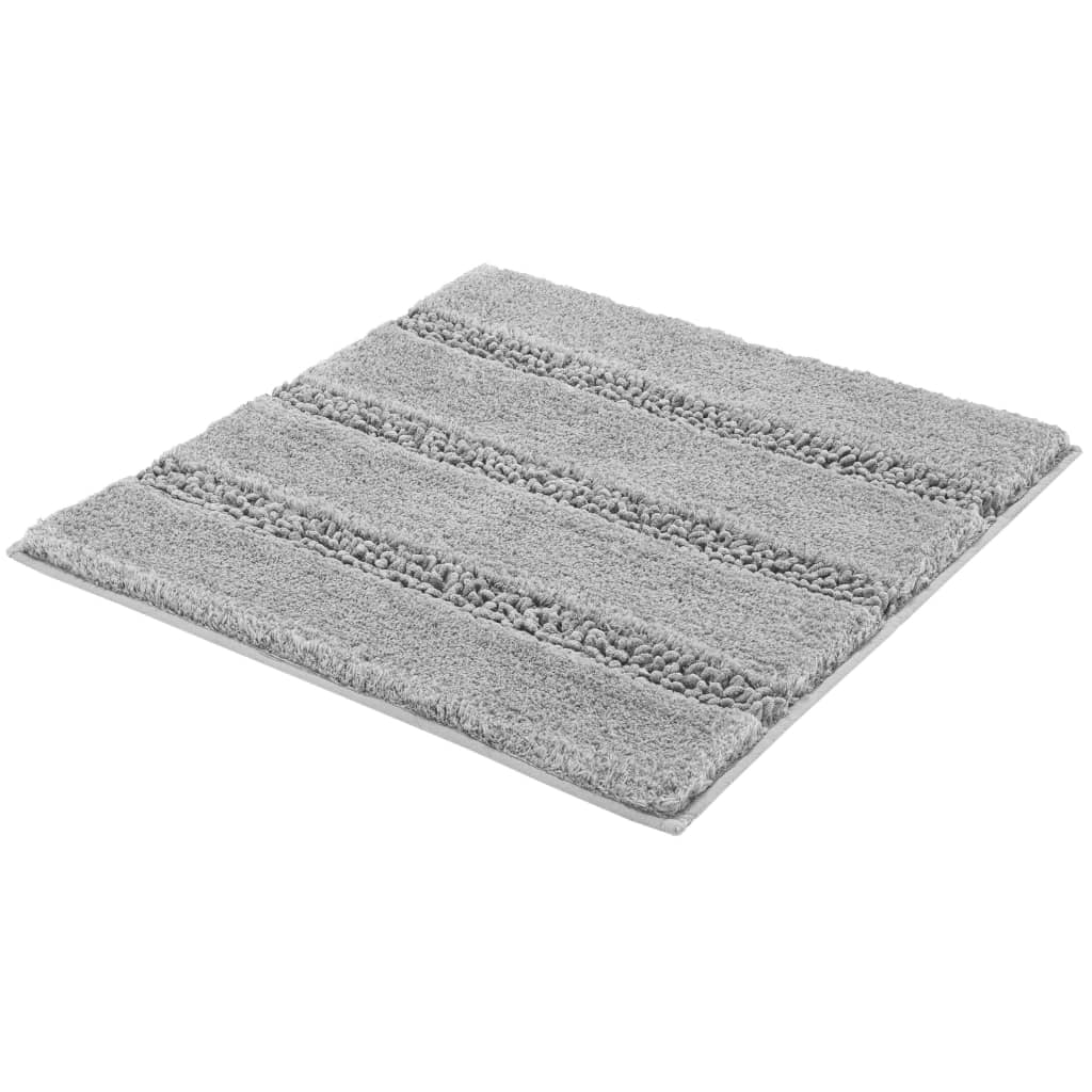 Kleine Wolke Tapis de bain Monrovia 60x60 cm Gris