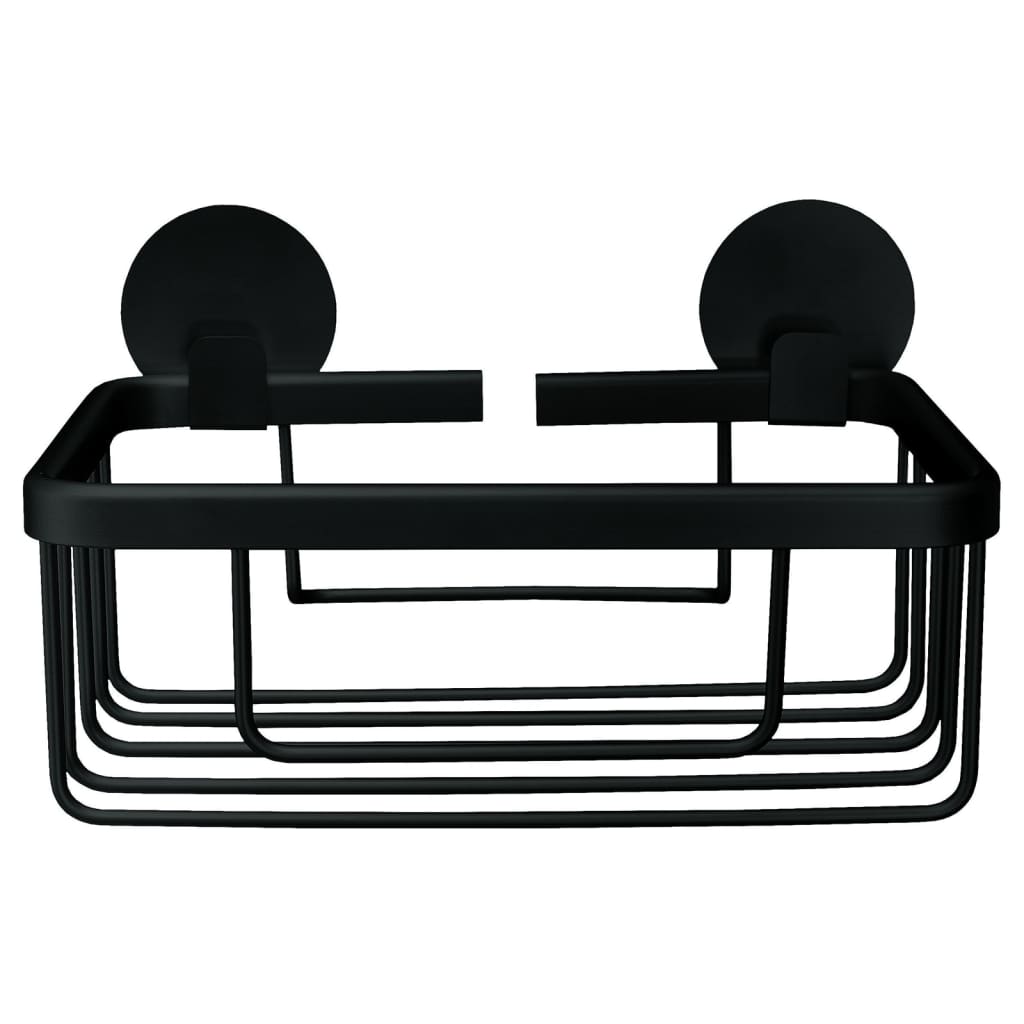 Kleine Wolke Shower Rack Rectangular Rocco Black