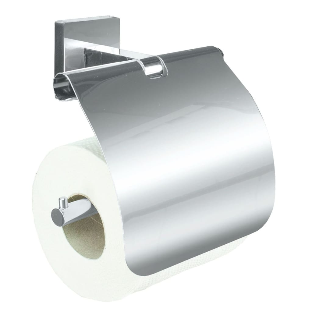 Toilettenpapierhalter mit Deckel Luno Silbern Kleine Wolke