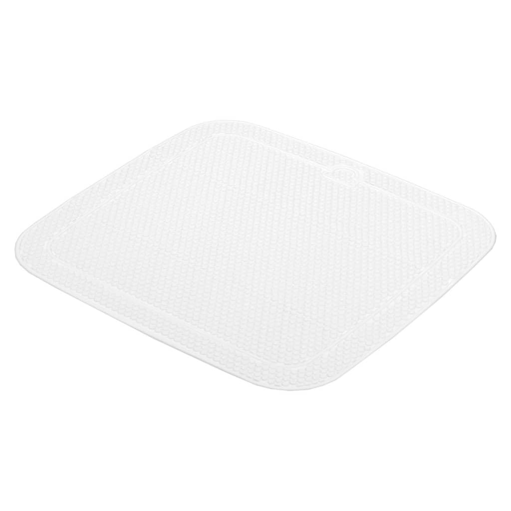 430236 Non-slip Bath Mat "Samoa" 55x55cm White