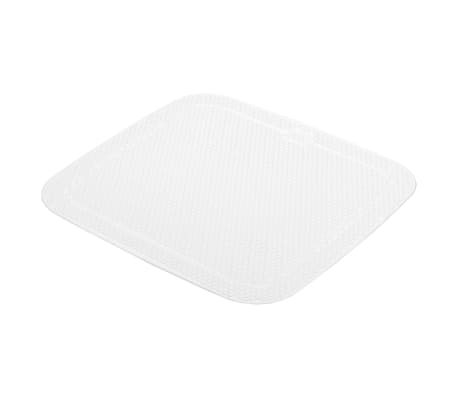 Kleine Wolke Tappeto per Bagno Samoa 55x55 cm Bianco