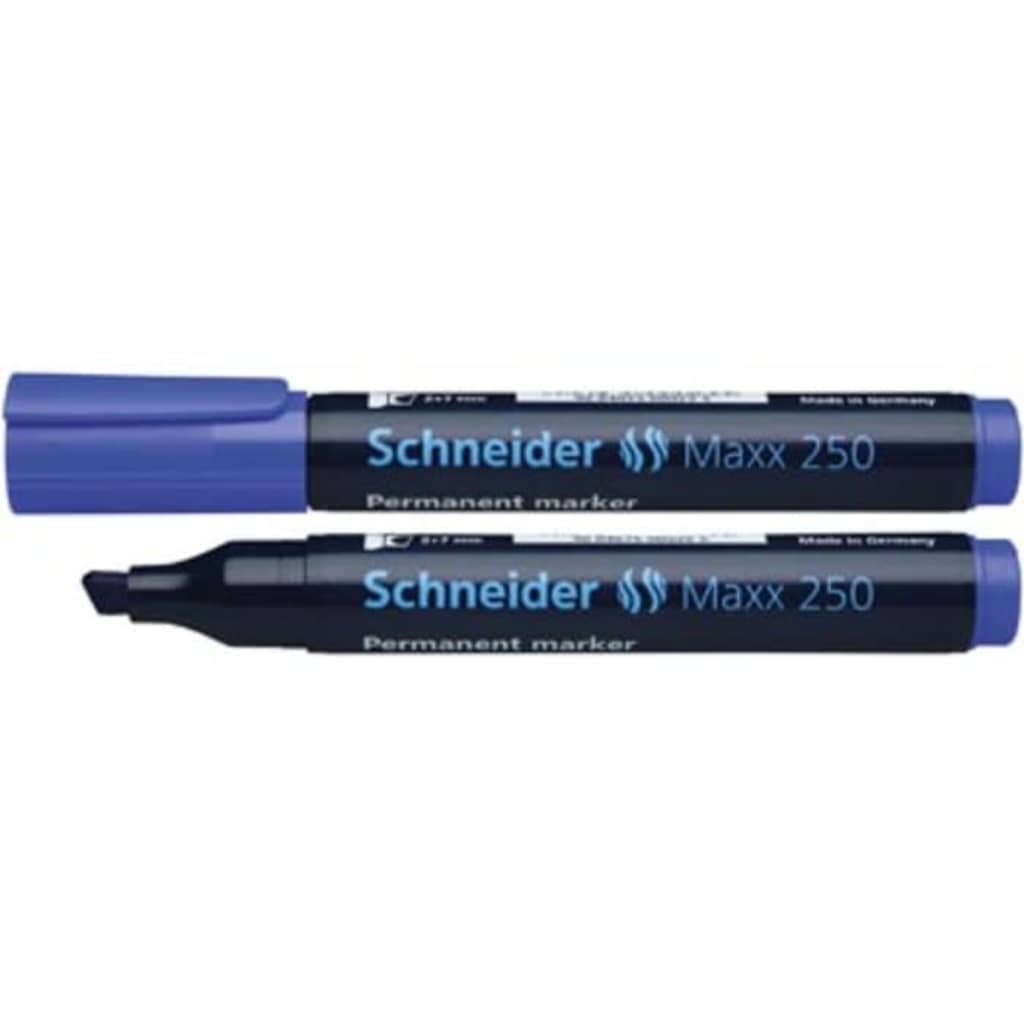 Schneider permanent marker Maxx 250 blauw