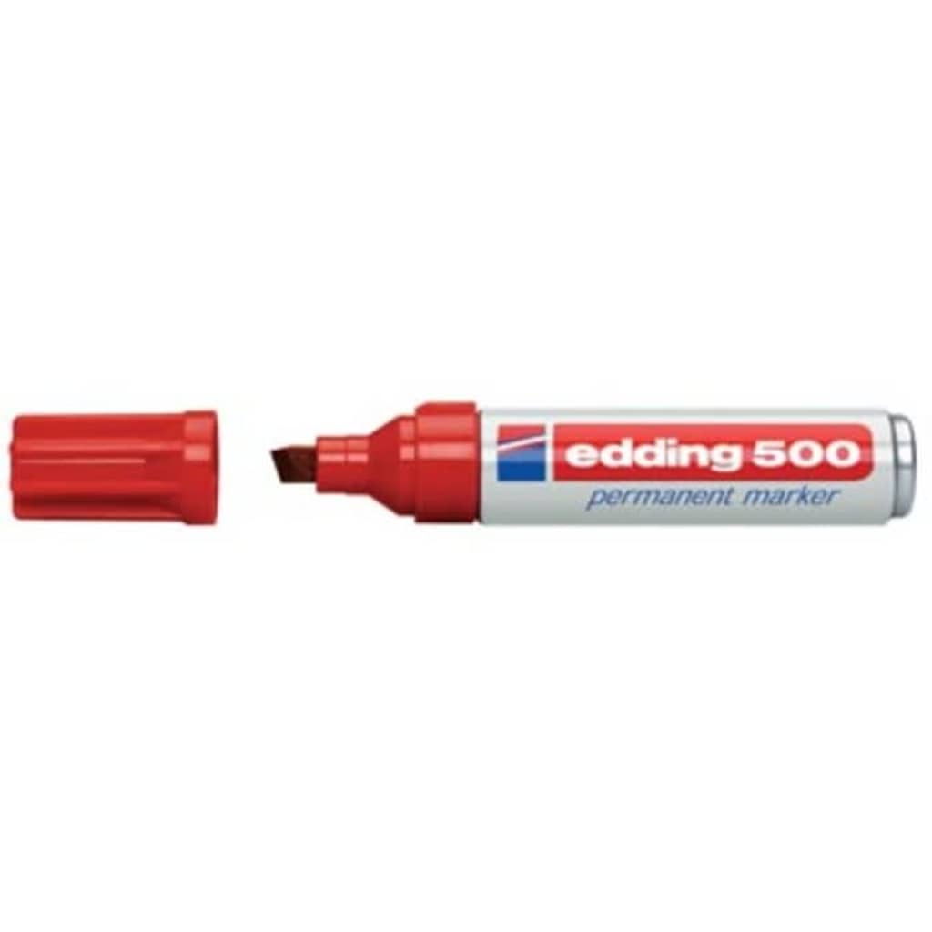 Afbeelding edding permanente marker e-500 rood door Vidaxl.nl