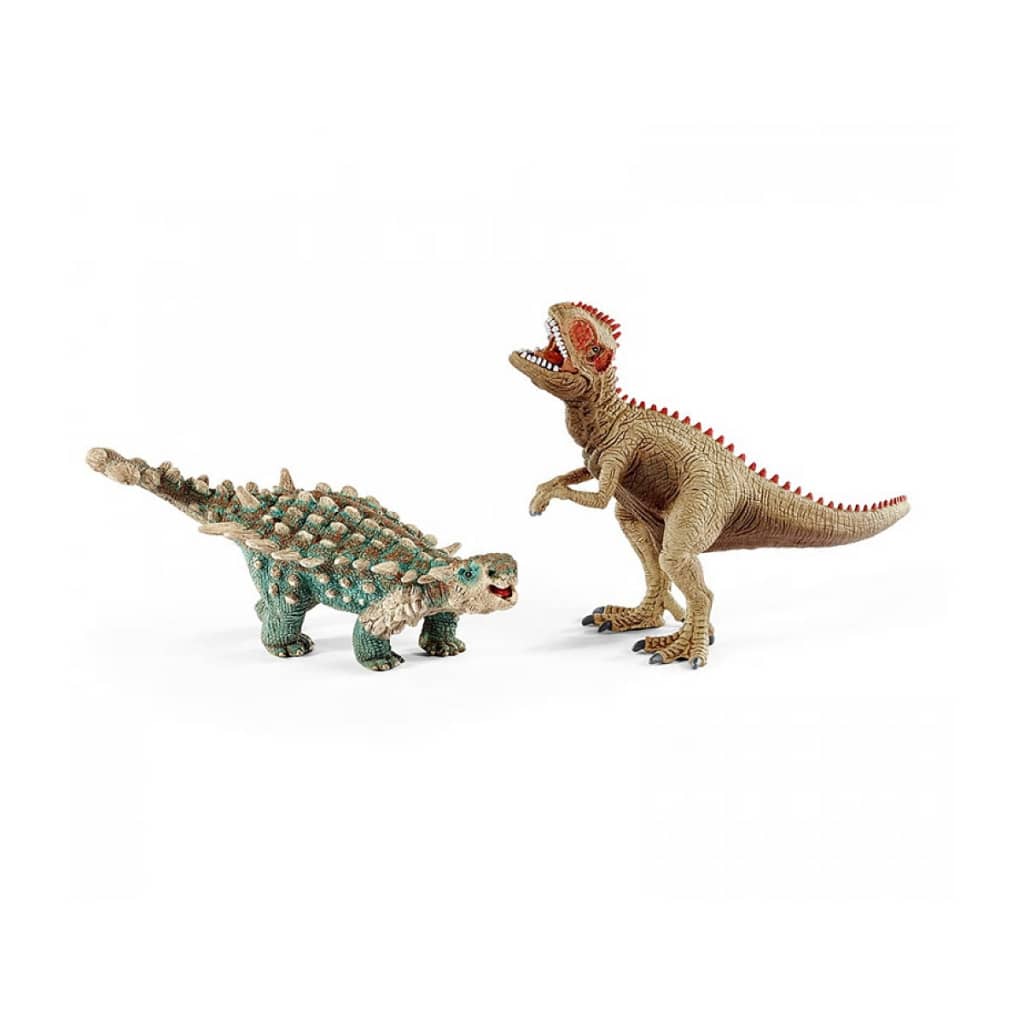 Schleich Dinosaurussen - Klein Saichania Et Giganotosaure 41426