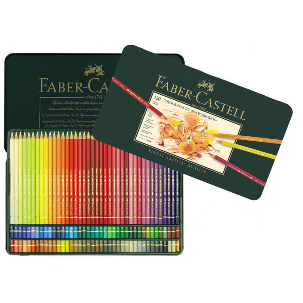 Afbeelding Faber-Castell Faber Castell kleurpotlood Polychromos blik 120 stuks door Vidaxl.nl
