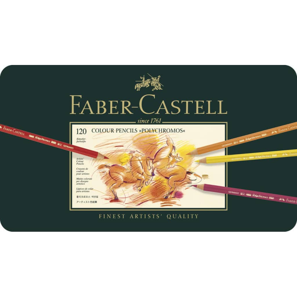 Faber-Castell Faber Castell kleurpotlood Polychromos blik 120 stuks