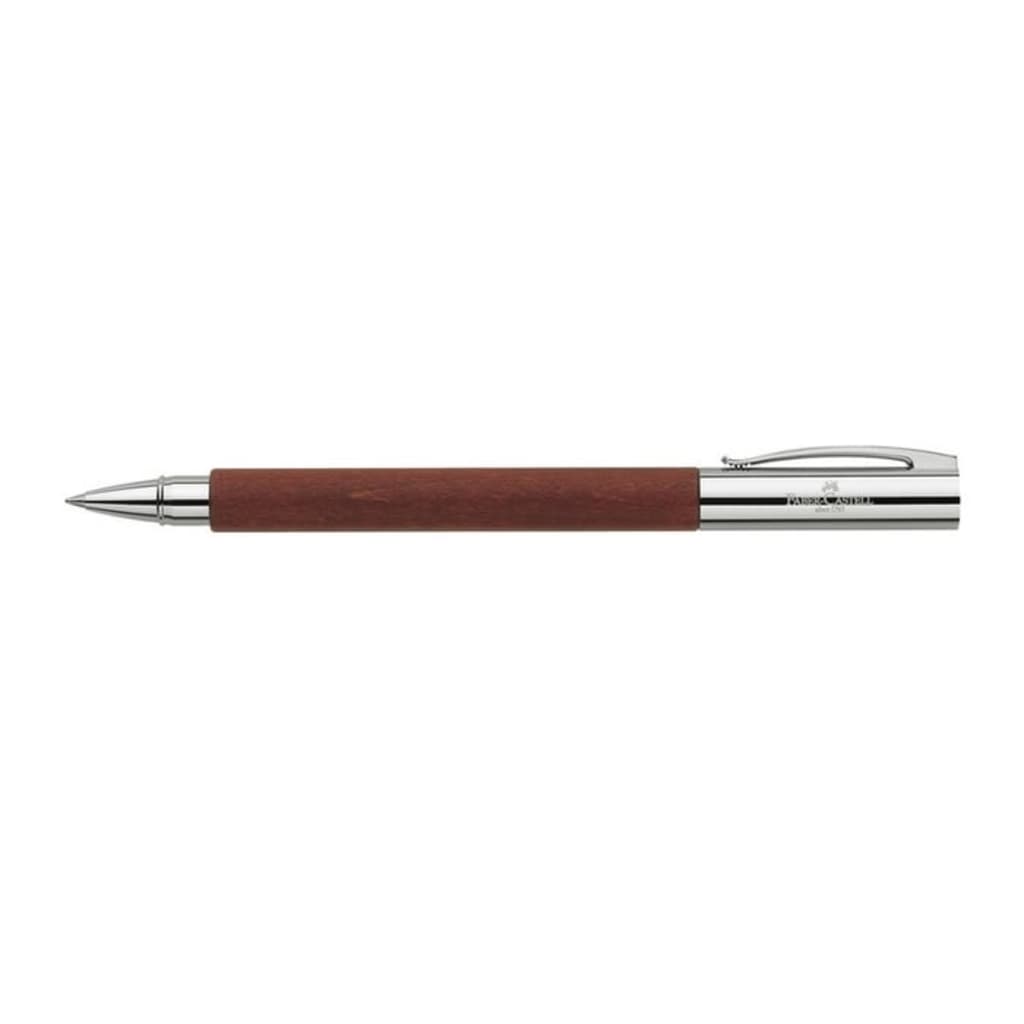 Faber Castell Rollerball Ambition perenhout bruin