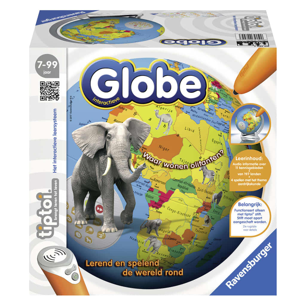 Afbeelding Ravensburger TIPTOI Interactieve Globe door Vidaxl.nl