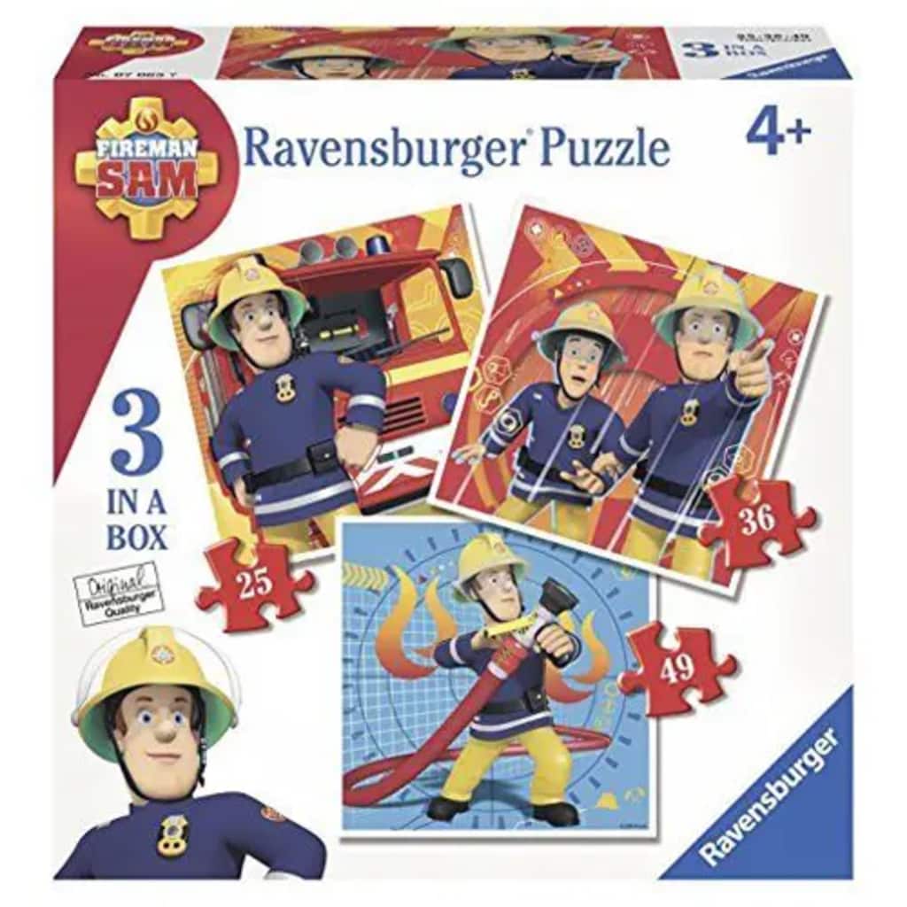 Ravensburger Puzzel Brandweerman Sam 3